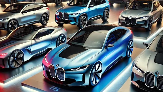 جدید ترین خودرو های  بی‌ام‌و (BMW)